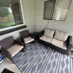 Outdoor Patio Couch And Chairs 