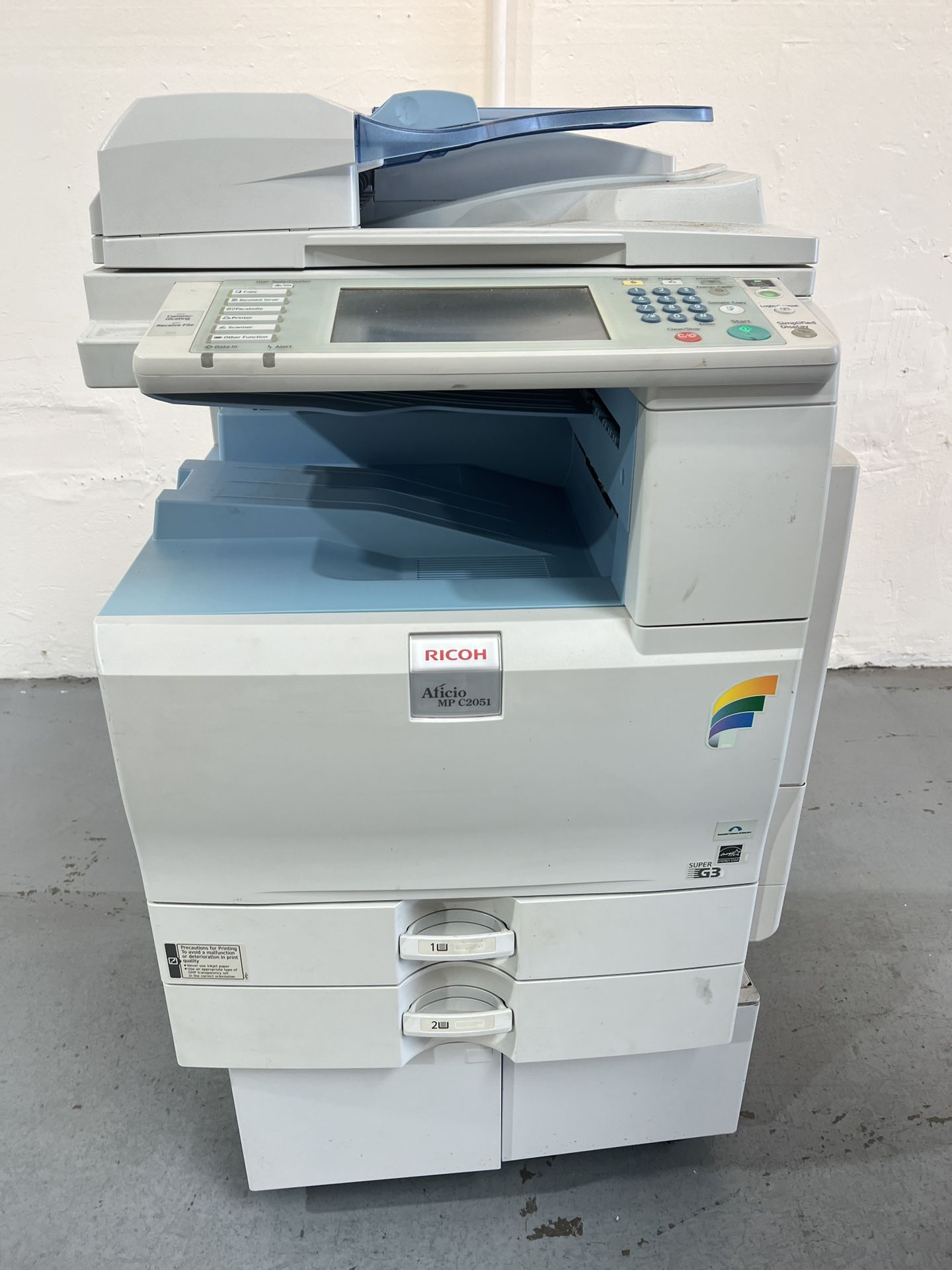 Ricoh Aficio MP C2051 A3 Color Laser Multifunction Printer
