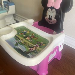 Minnie Mouse Booster Seat Tray 