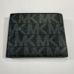 Michael Kors Jet Set Black Men's Billfold with Pass-case Wallet
