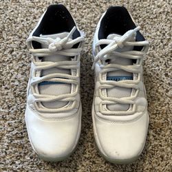 White And Legend Blue Air Jordan 11