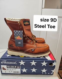 Thorogood Steel Toe Work Boots 9D
