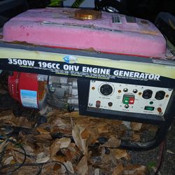 3500w Generator with the 196CC