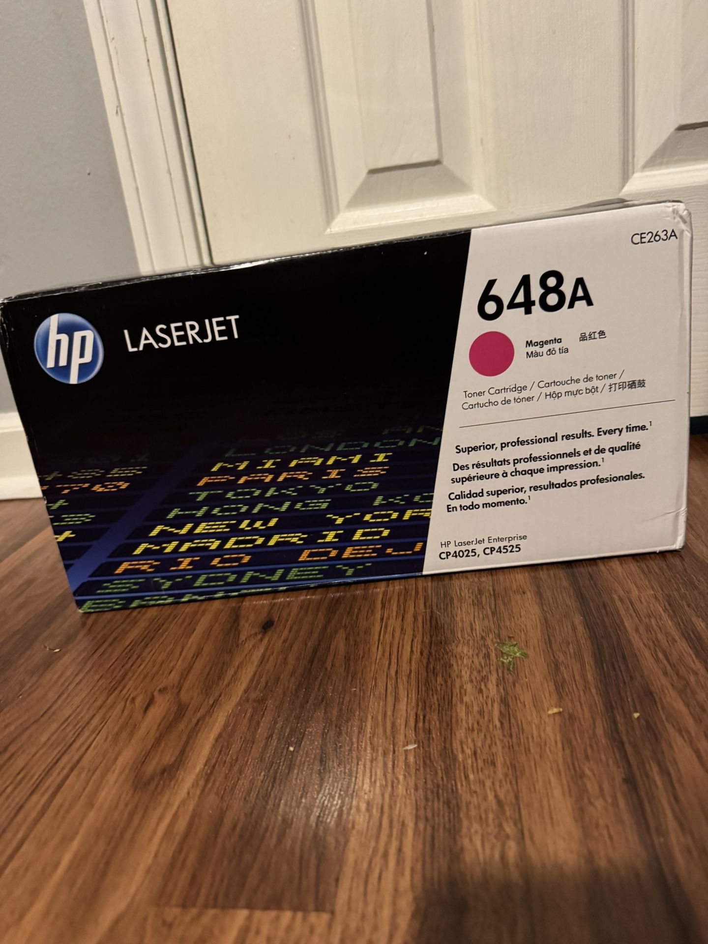 NEW HP 648A (CE263A) Magenta Laser Toner Cartridge