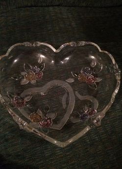Heart shaped bowl