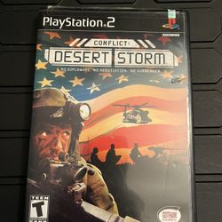 Conflict Desert Storm 2 For Playstation 2 Minty 