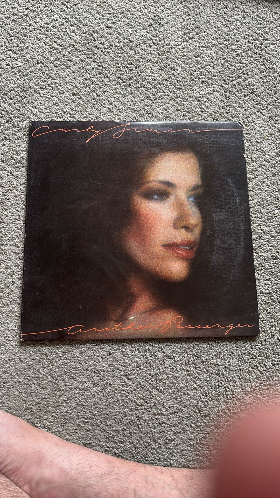 Carley Simon Another Passenger Vinyl LP Demonstration Not For Sale Label