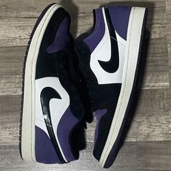 Jordan 1 lows Court Purple
