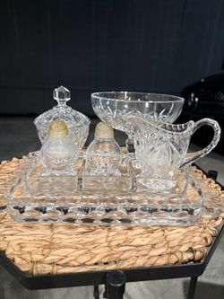 Vintage serving set