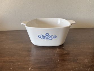 Vintage CorningWare Blue Cornflower 1 3/4 Qt Casserole Dish P-1 3/4-B Made n USA