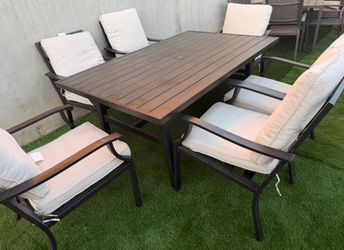 Patio table set
