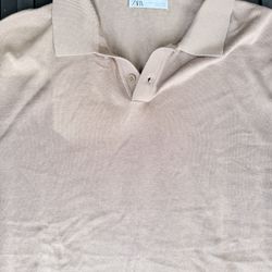 BRAND NEW MENS ZARA DRESS SHIRT 