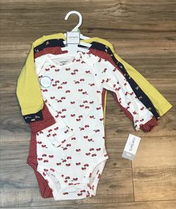 NEW 18m Carter’s 4 pack onesies - $10!!