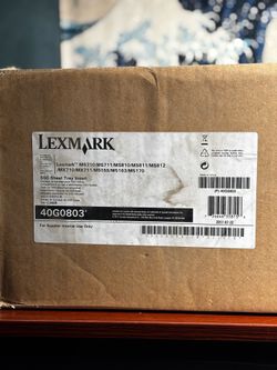 New Open Box Lexmark 550 Sheet Tray Insert 40G0803