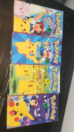 Pokemon VHS Tapes