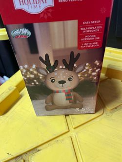 New inflatable Christmas Snowman &Raindeer