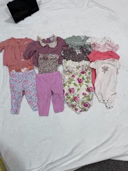 Bundle Baby girl clothes 6 months