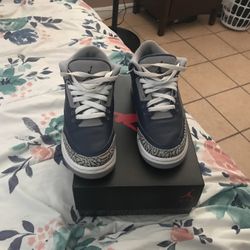Jordan 3 Georgetown og Box Slightly Used Size 7 