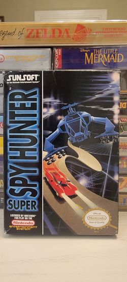 NES NINTENDO SUPER SPY HUNTER CIB