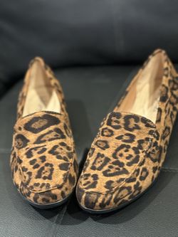 Life stride Leopard Loafers 