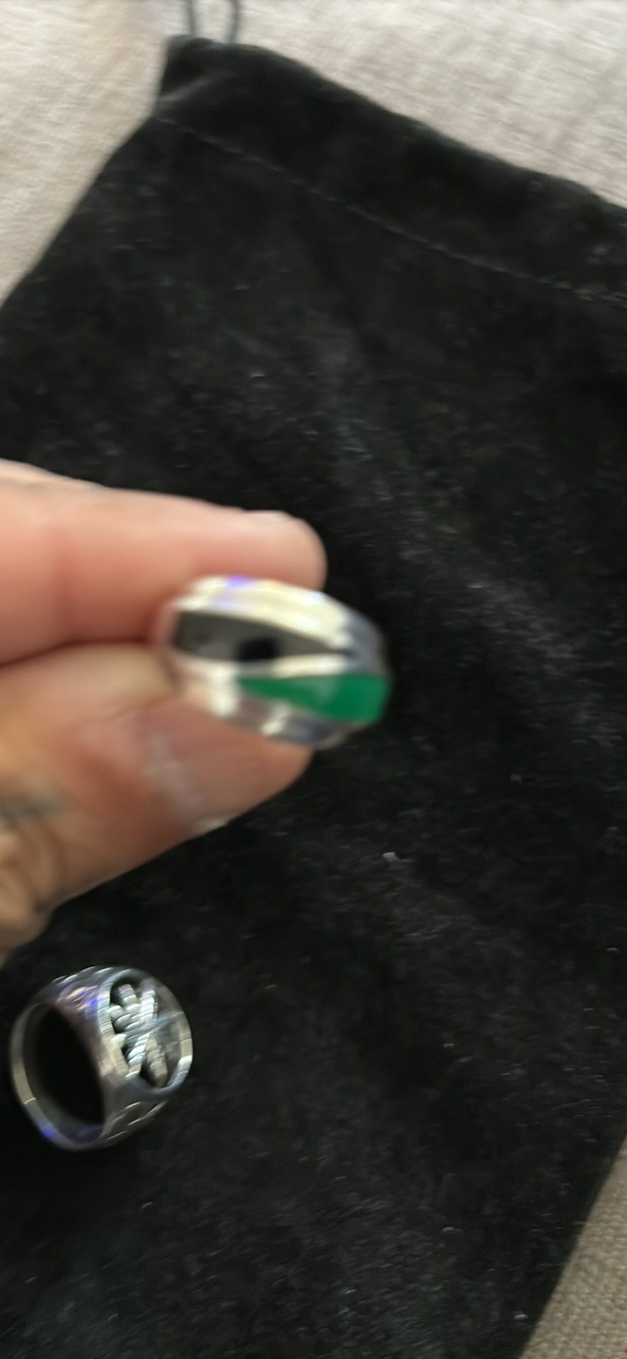 925 silver american native ring