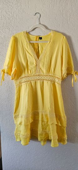 Yellow Dress XL