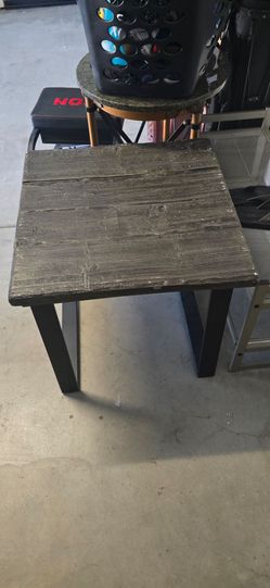 Metal coffee table