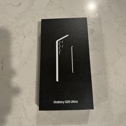 Samsung S25 Ultra Black 512GB Unlocked Brand New Open Box