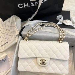 Women's 𝐂𝐂 𝐂𝐡𝐚𝐧𝐞𝐥 Flap Purse Shoulder Crossbody Bag.
