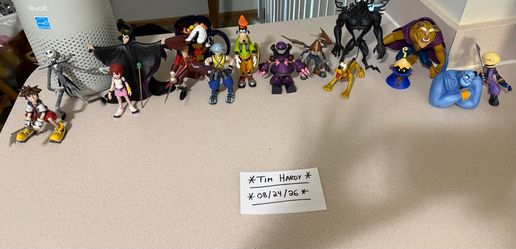 Kingdom Hearts Vintage Mirage Toys 2002 Series 1 & 2 Sora, Riku, Kairi, & More!