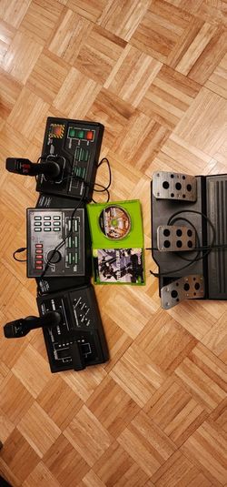 Video Game, Steel Battalion Xbox Game With Control Console And Foot Pedals 