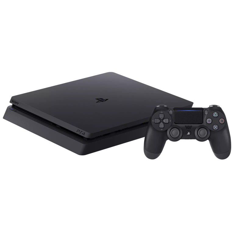 Playstation 4 Slim Black With Stand 