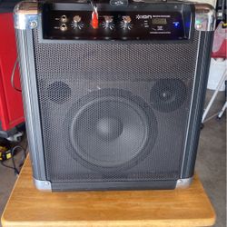 ION Block Rocker Aux Bluetooth Speaker Works Perfect And Sounds Really Nice Used But In Real Perfect Conditions