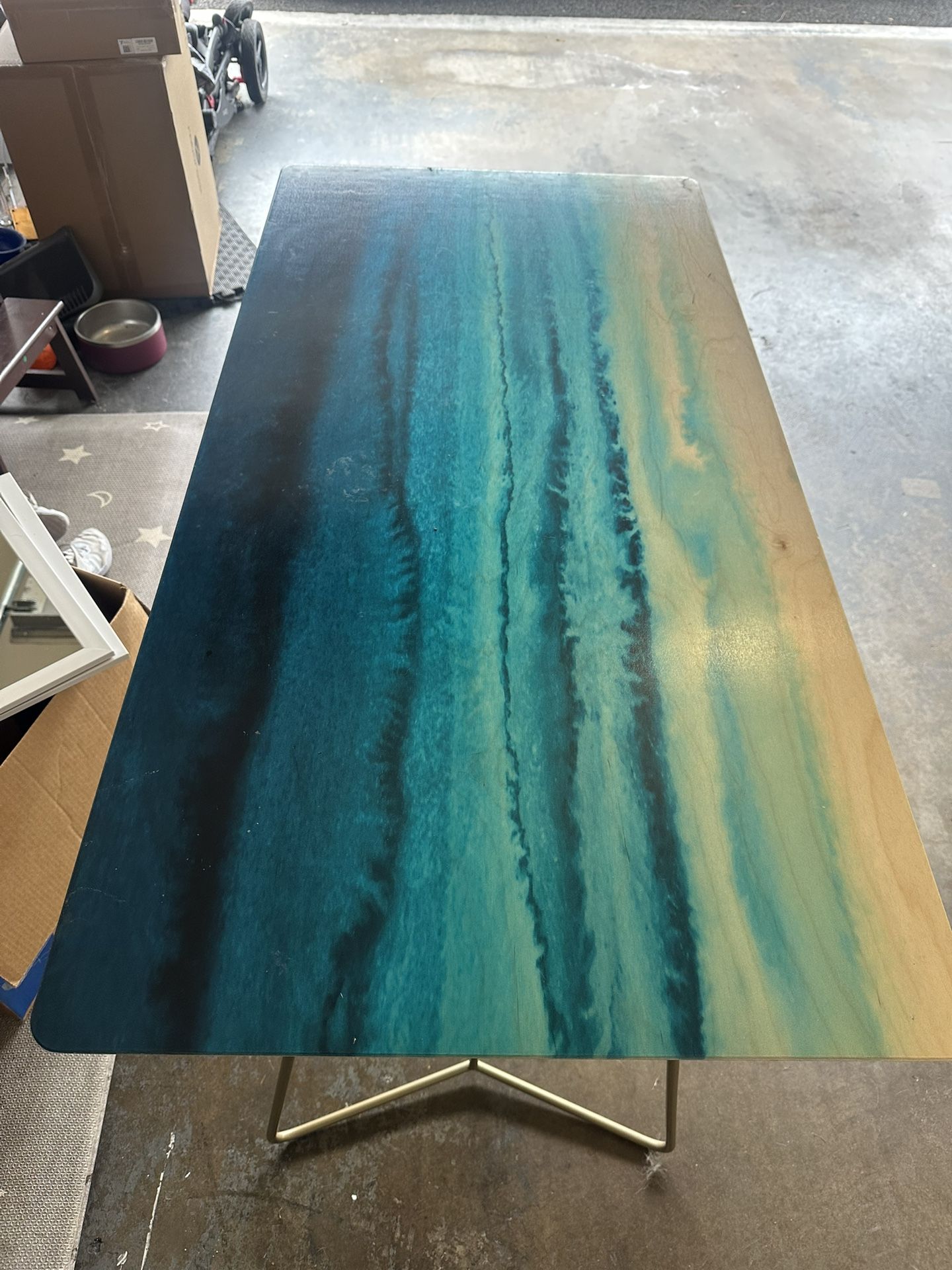 Computer Desk - Aqua Ocean Design