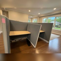 Haworth Brand Workstation Cubicles As a Lot (or Row) – Fort Myers, FL