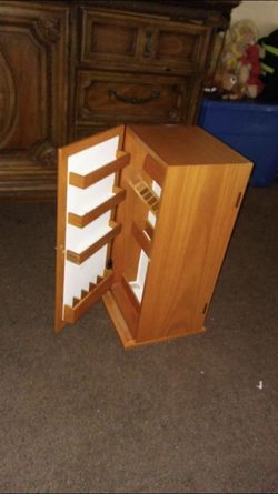 Spinning dual-sided jewelry box !! WITH MIRRORS
