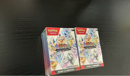 Prismatic evolution booster bundle