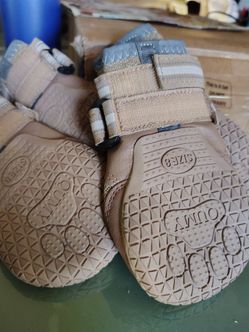 Brand new size 8 all weather dog shoes