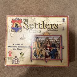 Original Settlers of Catan (Rare Fish Expansion + Cities & Knights) Board Game
