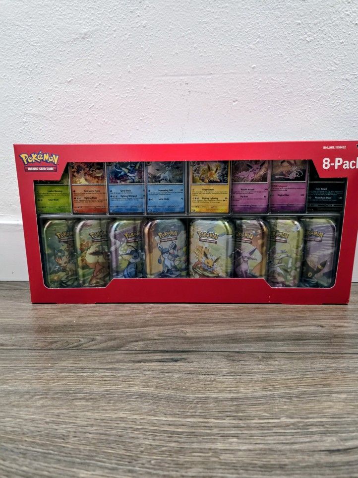 Costco Exclusive Prismatic Evolutions Mini Tins