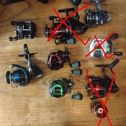 Fishing Reel Lot