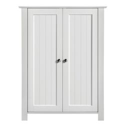 White Annia Freestanding Bathroom Cabinet