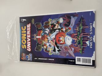 Sonic Universe Total Eclipse 1 Of 4 Pixel Cutscene Variant
