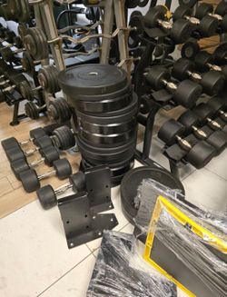 Bumper plates gym equipment exercise fitness workout weights weekend sale