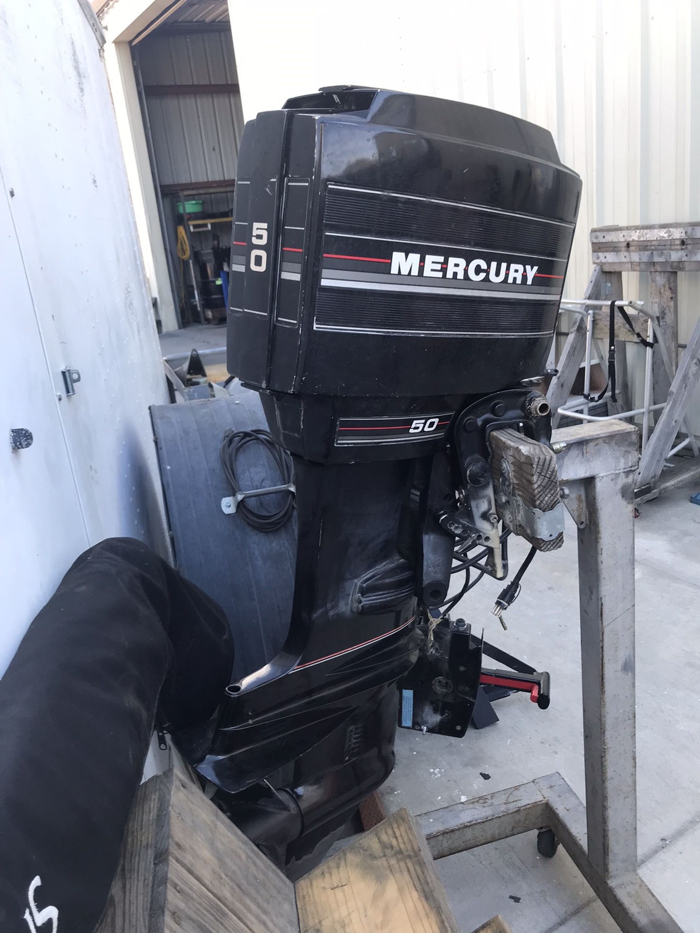 1986 Mercury 50hp 2-stroke