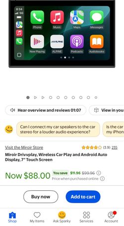 Miroir drivvplay CarPlay