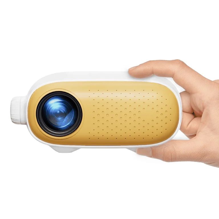 ELEPHAS Mini Projector | 1080P Full HD | 9500L Brightness | Portable Home Theater | HDMI/TV Stick/Laptop Compatible