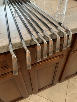 Dynacraft Copperhead carbon shaft Golf iron Set