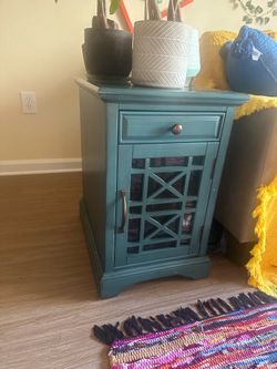 USB Charging Side Table