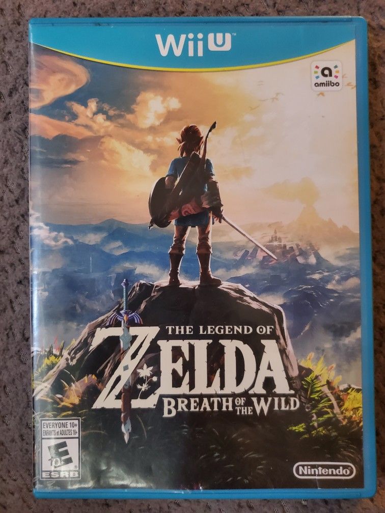 The Legend Of Zelda Breath Of The Wild - Wii U Version